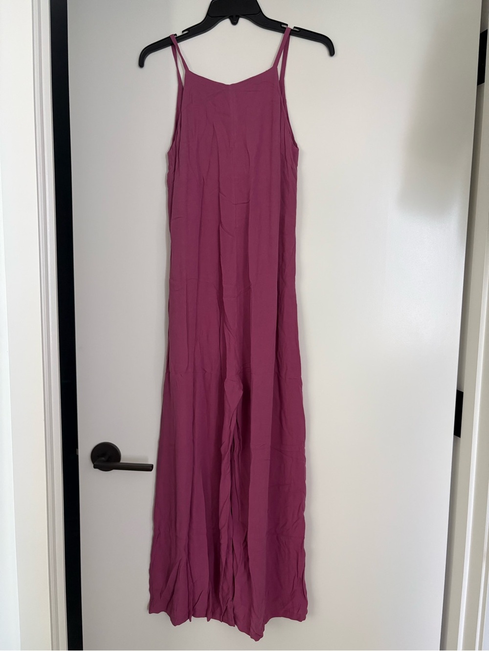 Ava Sky Dusty rose romper with pockets